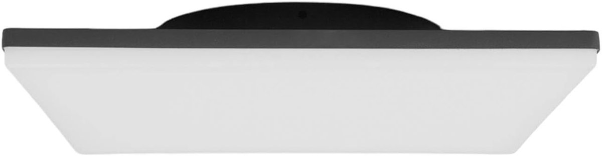 Moderne LED Plafondlamp met Bewegingssensor - Wit Kunststof - IP65 Buitenverlichting