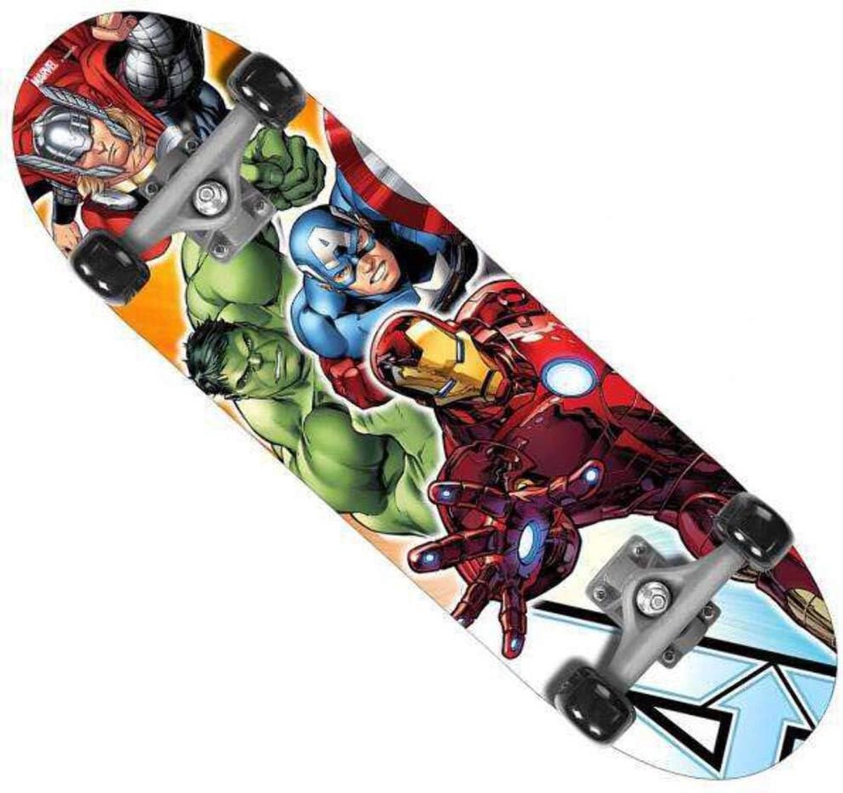Skateboard - Outdoor board - Stadse rit - Antislip dek - 61 x 18 cm - Khaki