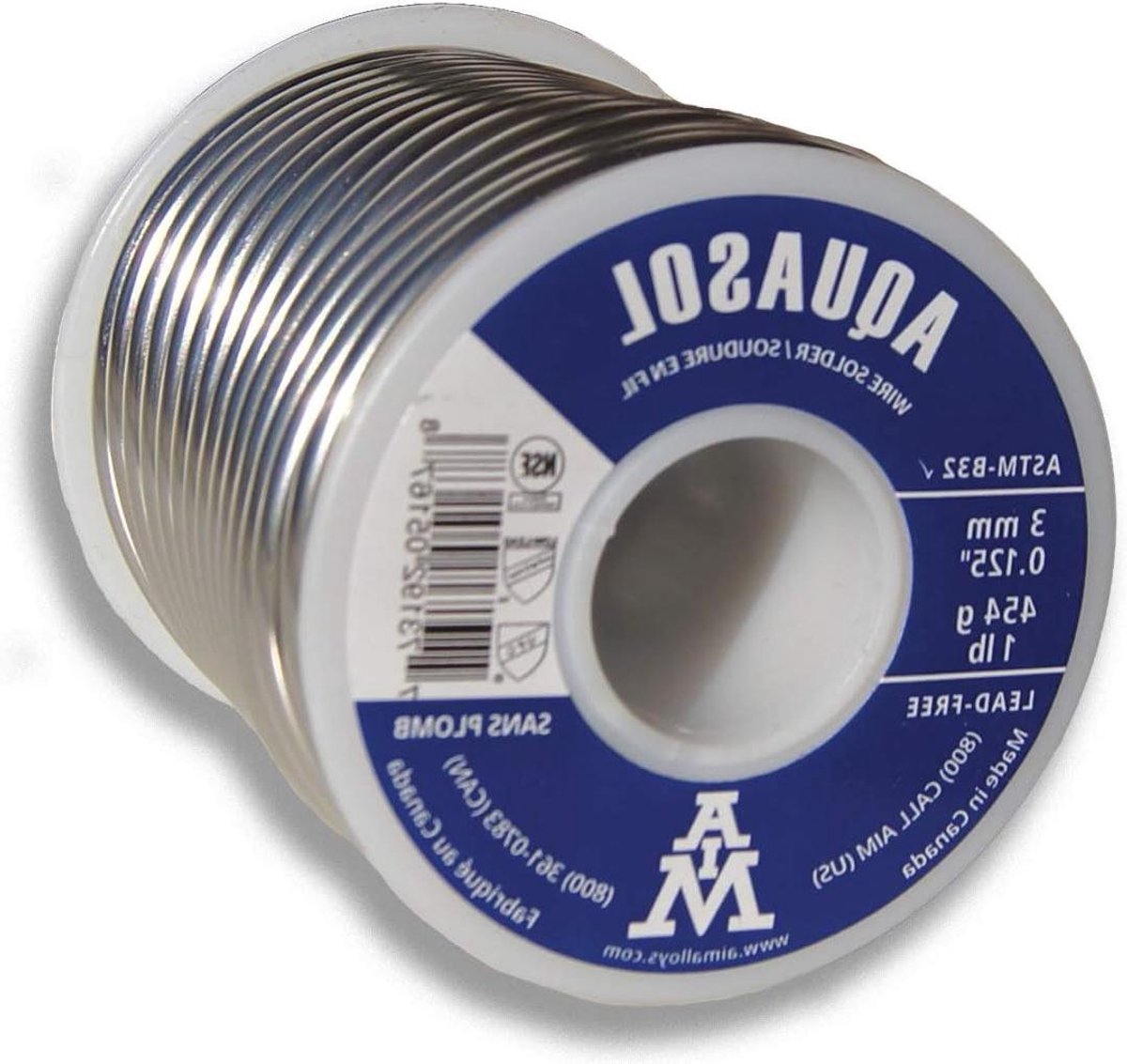 Soldeer Draad - Loodvrij Zilver - Sanitair Reparatie - Zilveren Lager - 3mm Diameter - Zilver