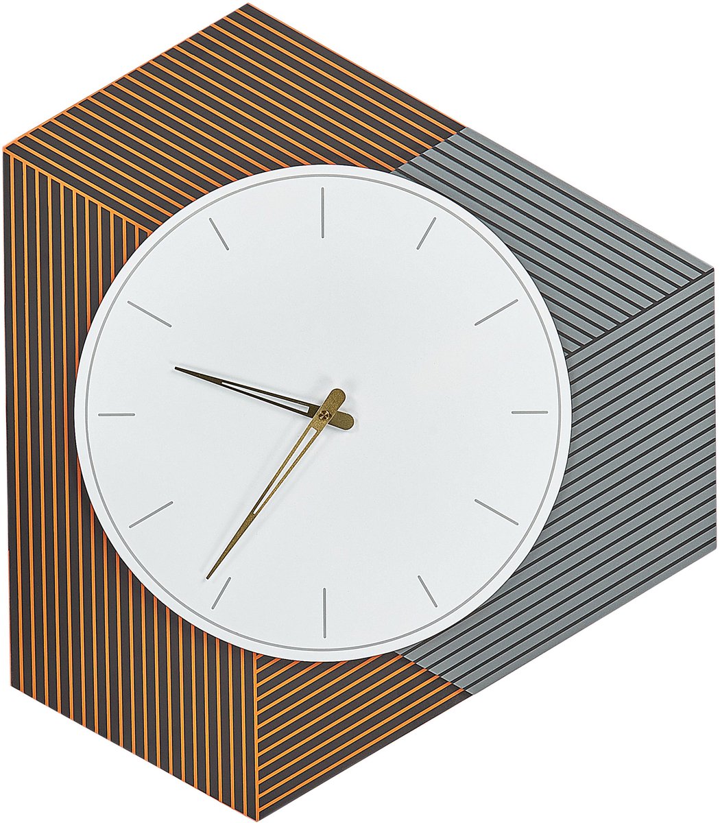 SAILON - Wandklok - Meerkleurig - MDF