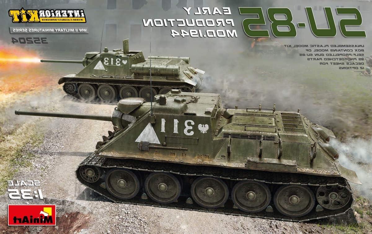 Modelbouw Kit - Plastic Model - Militaire Voertuigen - Gedetailleerd Ontwerp - Schaal 1:35 - Divers