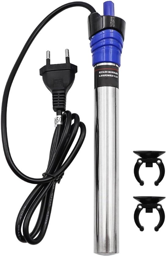 Aquarium Verwarming - Verwarmingselement Vis - Water Temperatuur - Explosiebestendig RVS - 100W - Zilver
