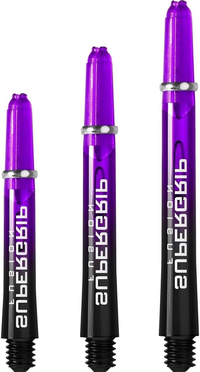 Dart Accessoires - Vlieg Assen - Precisie Werpen - Supergrip Ontwerp - 7 gram - Paars