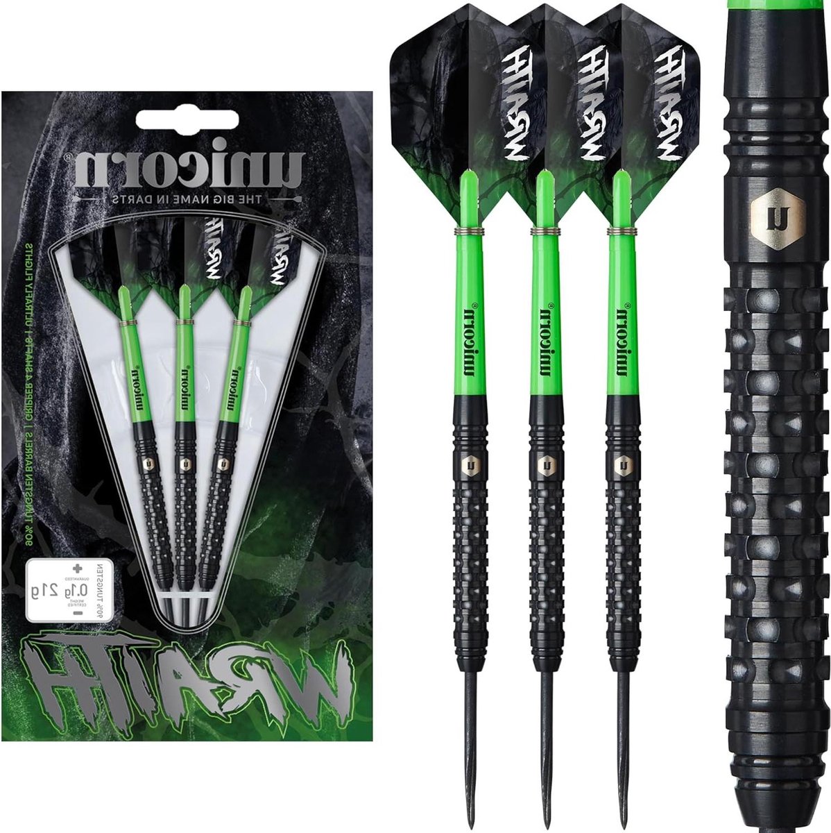 Dartset - Pijltjes set - Precisie Spel - 90% Tungsten - 23 gram - Zwart
