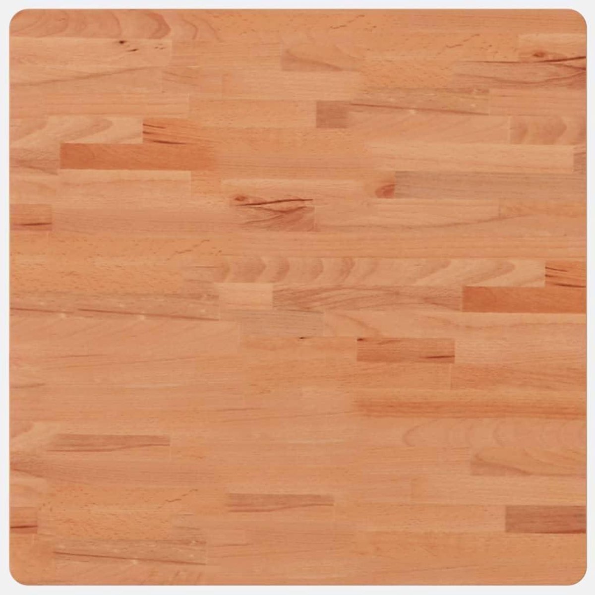 Vierkant Houten Tafelblad Beuken 60x60 cm voor Keuken en Eettafel