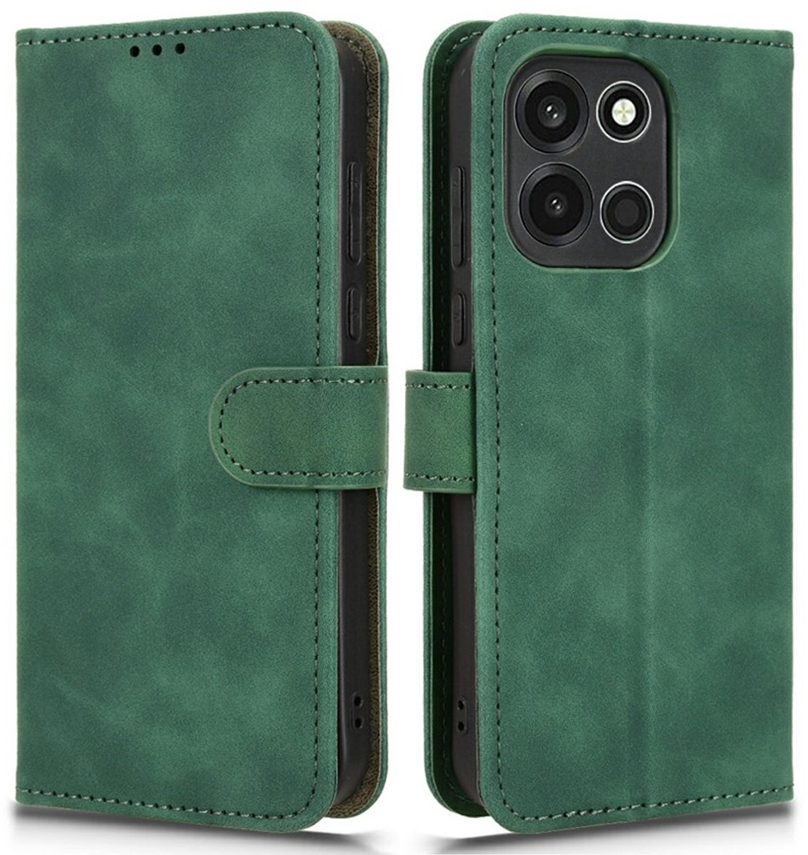 Coverup Hoesje - Geschikt voor OnePlus Nord 6 Hoesje - Coverup Book Case - Groen