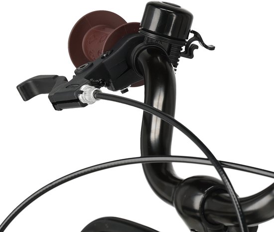 Deryan Cooper Kinderfiets 16 inch - Verstelbaar Stuur en Zadel - Zwart van Deryan — afbeelding 3
