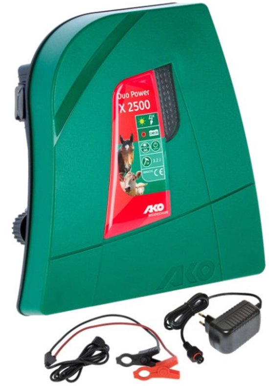 AKO Duo Power X2500 combi schrikdraadapparaat, 230V/12V