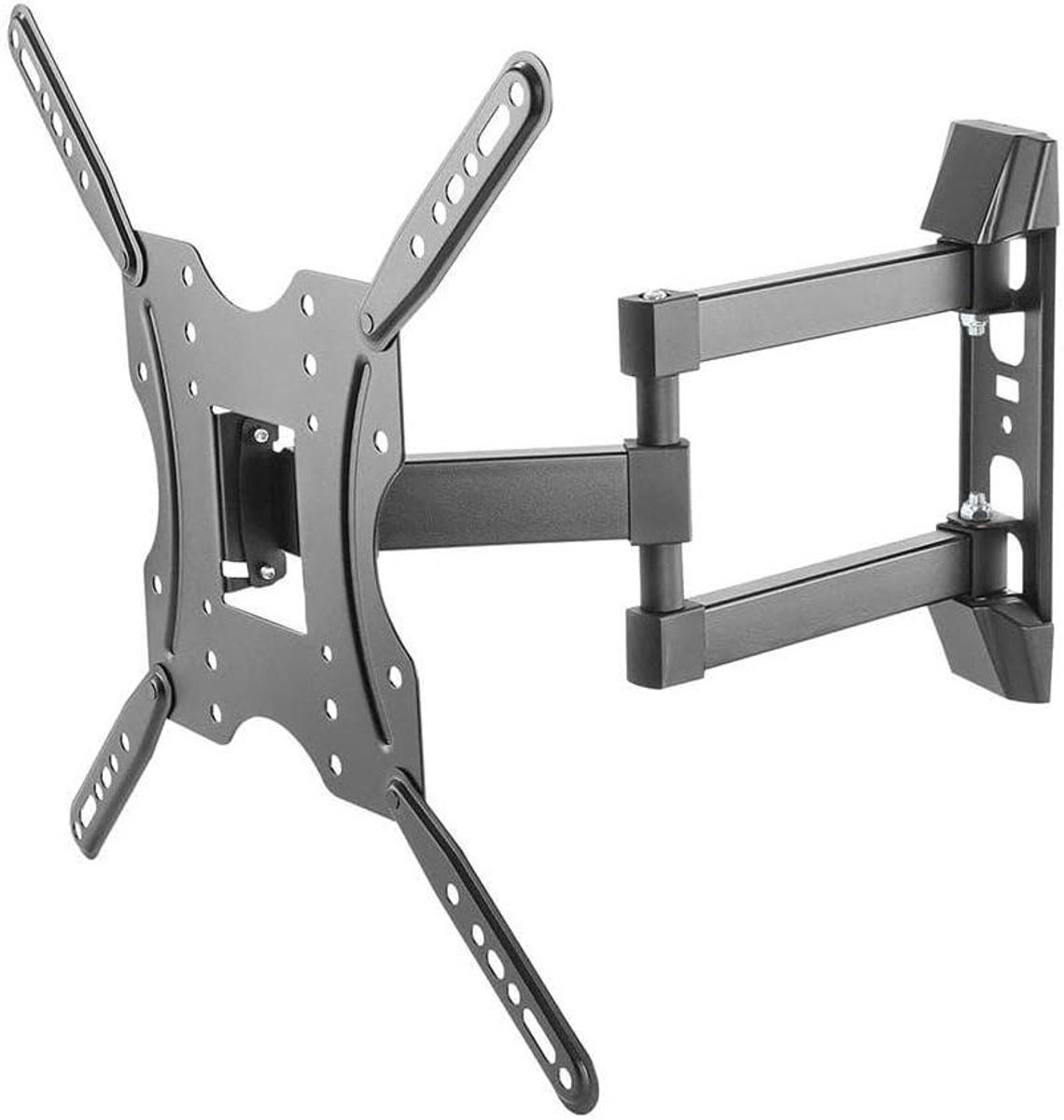 TV Muurbeugel - Universele Houder - Ruimte Besparen - Draaibare Arm - 32-55 inch - Zwart