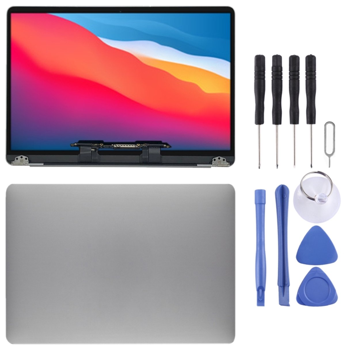 Volledig LCD-scherm voor MacBook Retina 13 Inch M1 A2338 2020 (grijs)