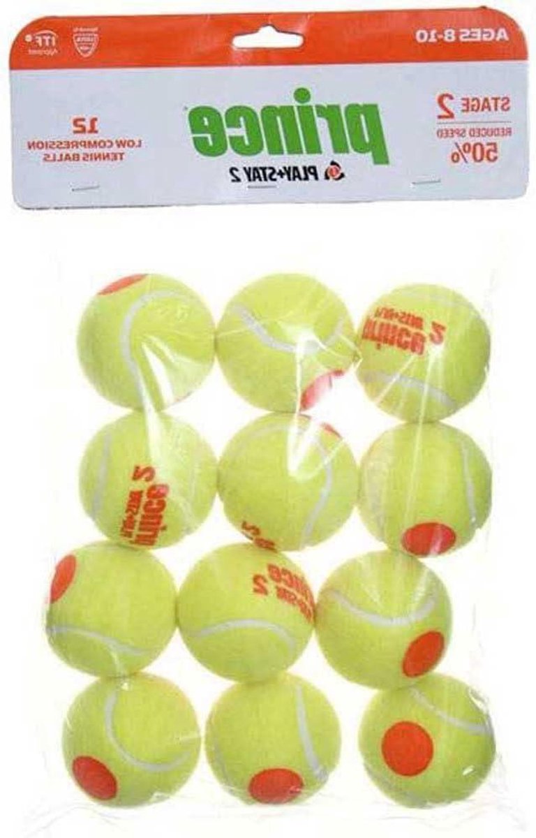Tennisballen - Oefenballen - Kinderen Leren - Lage Compressie - 12 Stuks - Oranje