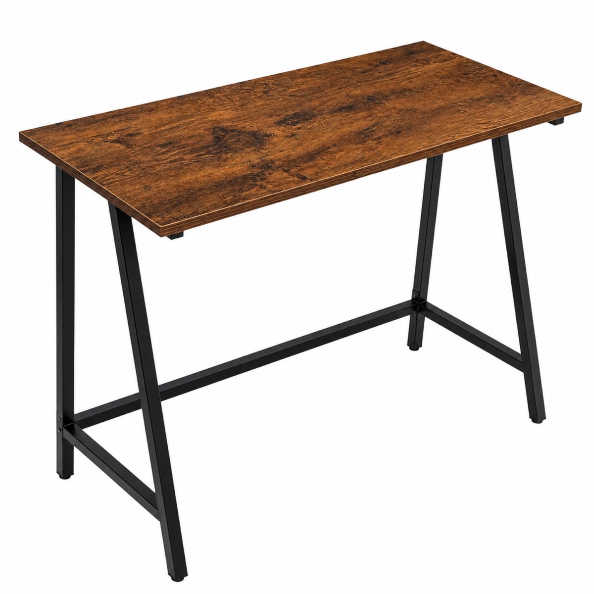 Begryf - Bureau - 100 x 50 x 75 cm - rustiek bruin/zwart - MDF/metaal