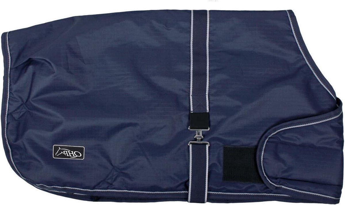 Veulen Outdoor Deken - Groei Deken - Paard Buiten - Verstelbare Sluiting - 90 cm - Blauw