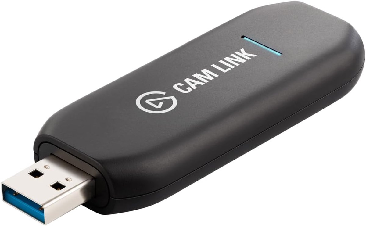 Thijox - Elgato Cam Link 4K HDMI-naar-USB 3.0 Capture Card voor DSLR, camcorder, action cam - Streamen en opnemen in 1080p60, 4K30 - Perfect voor vide