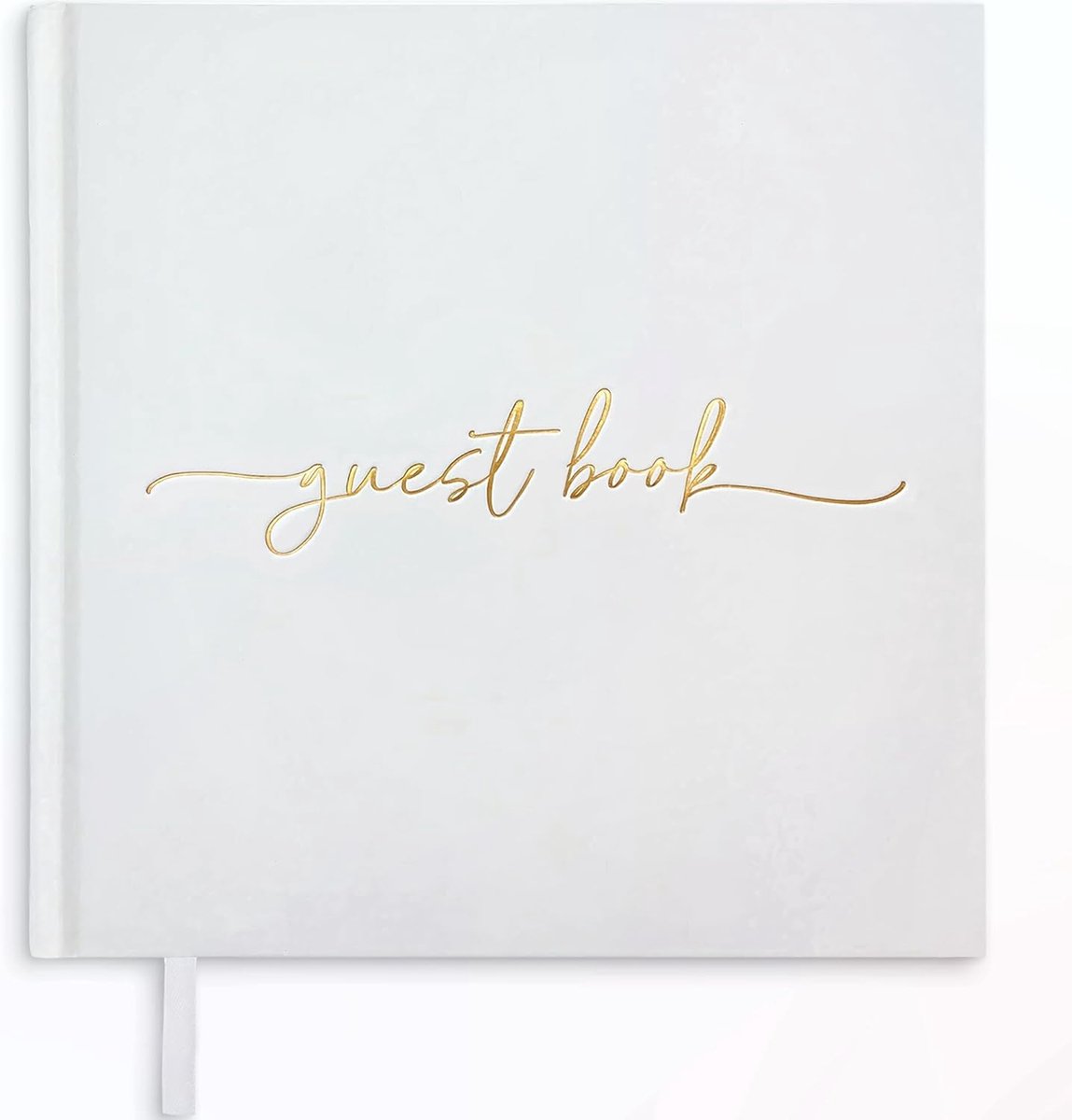 Thijox - Plantvibes Gastenboek Bruiloft, 72 Pagina's, Premium Dik Papier, Vintage Stijl met Gouden Titel, Ideaal voor Bruiloften, Jubilea, Verjaardage