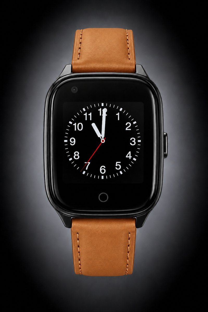 Bol.com WatchToCare Classic GPS Alarmhorloge Senioren | SOS-knop | Valdetectie | Videobellen | Zonder Abonnement | IP67 Waterbes... aanbieding