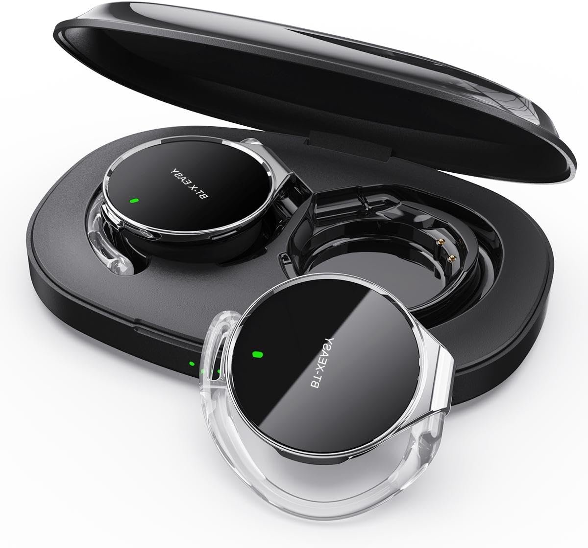 Thijox - Draadloze Bluetooth In-Ear Koptelefoon 5.4 met Ruisonderdrukking, Waterdruppelvormige Clip, 4 Microfoons, Comfort Fit Sporthoofdtelefoon voor