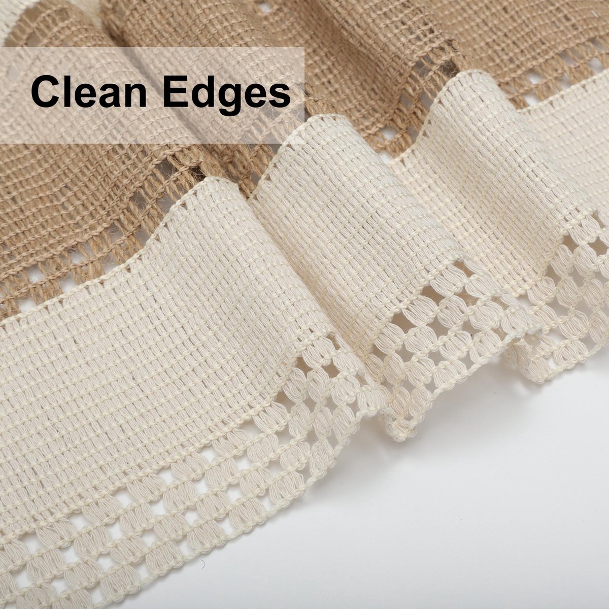 Dailygoods- Tafelkleed Wasbaar - Tafelkleed Katoen/Linnen - Tafelkleed Bruiloft/Verjaardag - Tafelkleed 120 x 33 cm - Tafelkleed Elegant/Verfijnd - Tafelkleed Duurzaam - Tafelbedekking