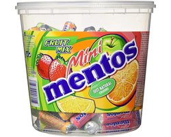 Mentos Fruit Silo - Snoep - Vegan - 1x~120stuks