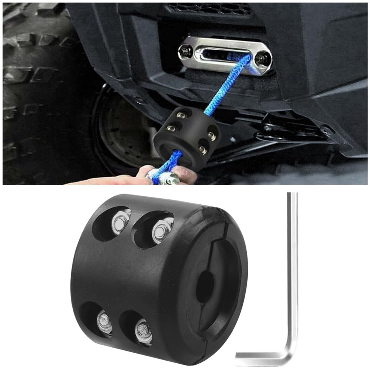 Dailygoods- Kabelstopper Rubber - Lierstopper - Kabelbescherming - Terugslagbeveiliging - Voertuig Accessoire - Waterdicht en Roestvrij