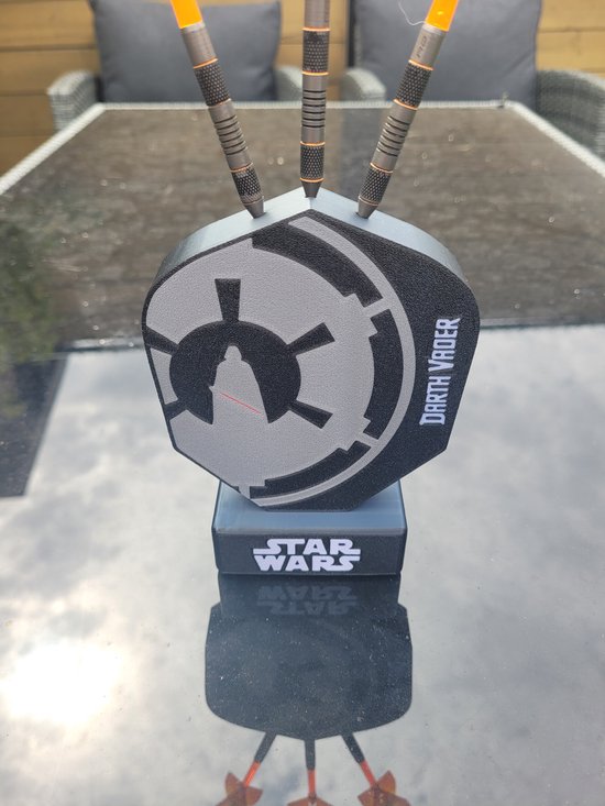 dartshouder dartspijlen darth vader van 3D — afbeelding 2
