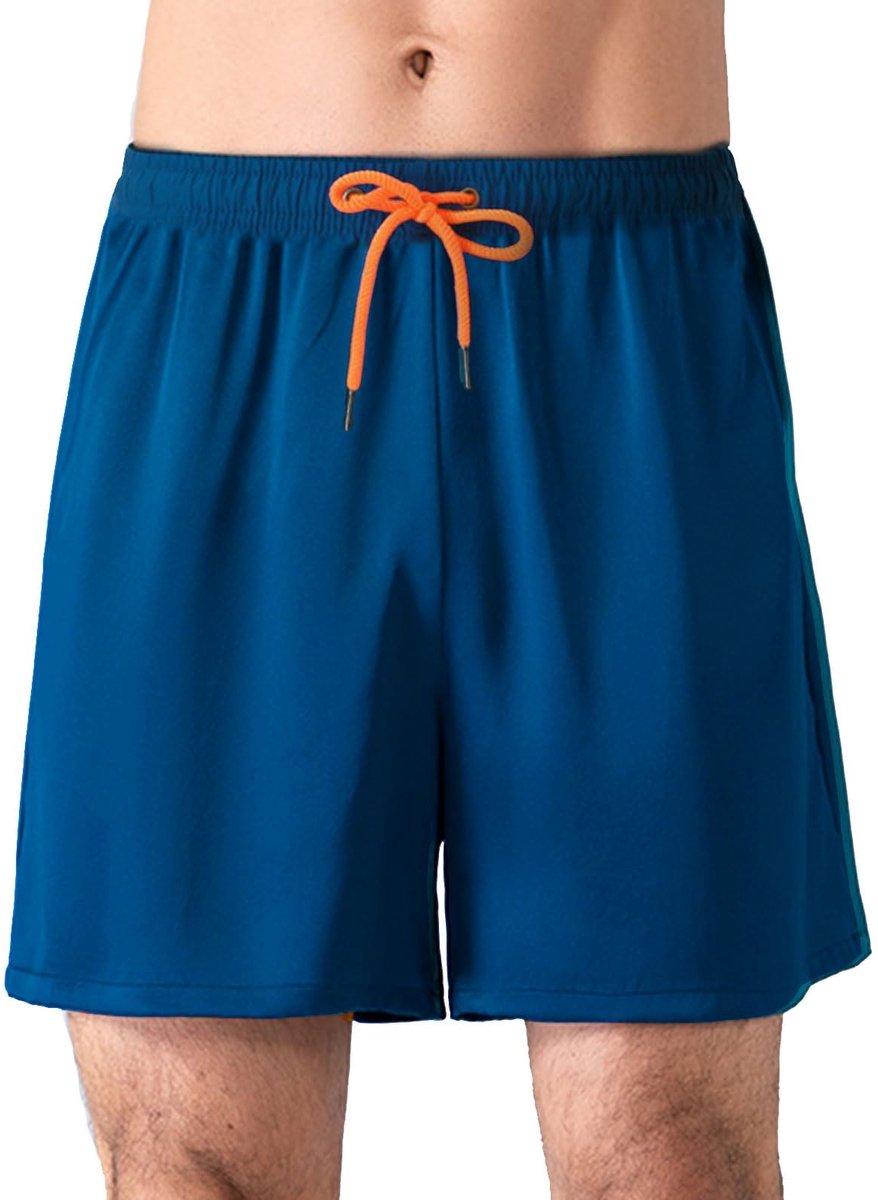 Dailygoods- Zwemshort sneldrogend - Korte Strandbroek - Trainingsshort - Verstelbare Taille - Polyester - Perfect voor Watersport - Badkleding