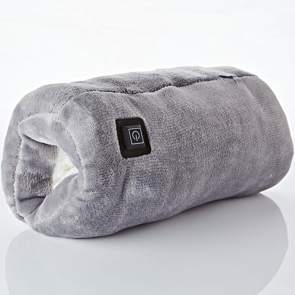 Thijox - Verwarmde handwarmer oplaadbaar met teddyfleece voering - ideale wintermetgezel met 3 warmte-instellingen voor koude dagen en buitenactivitei