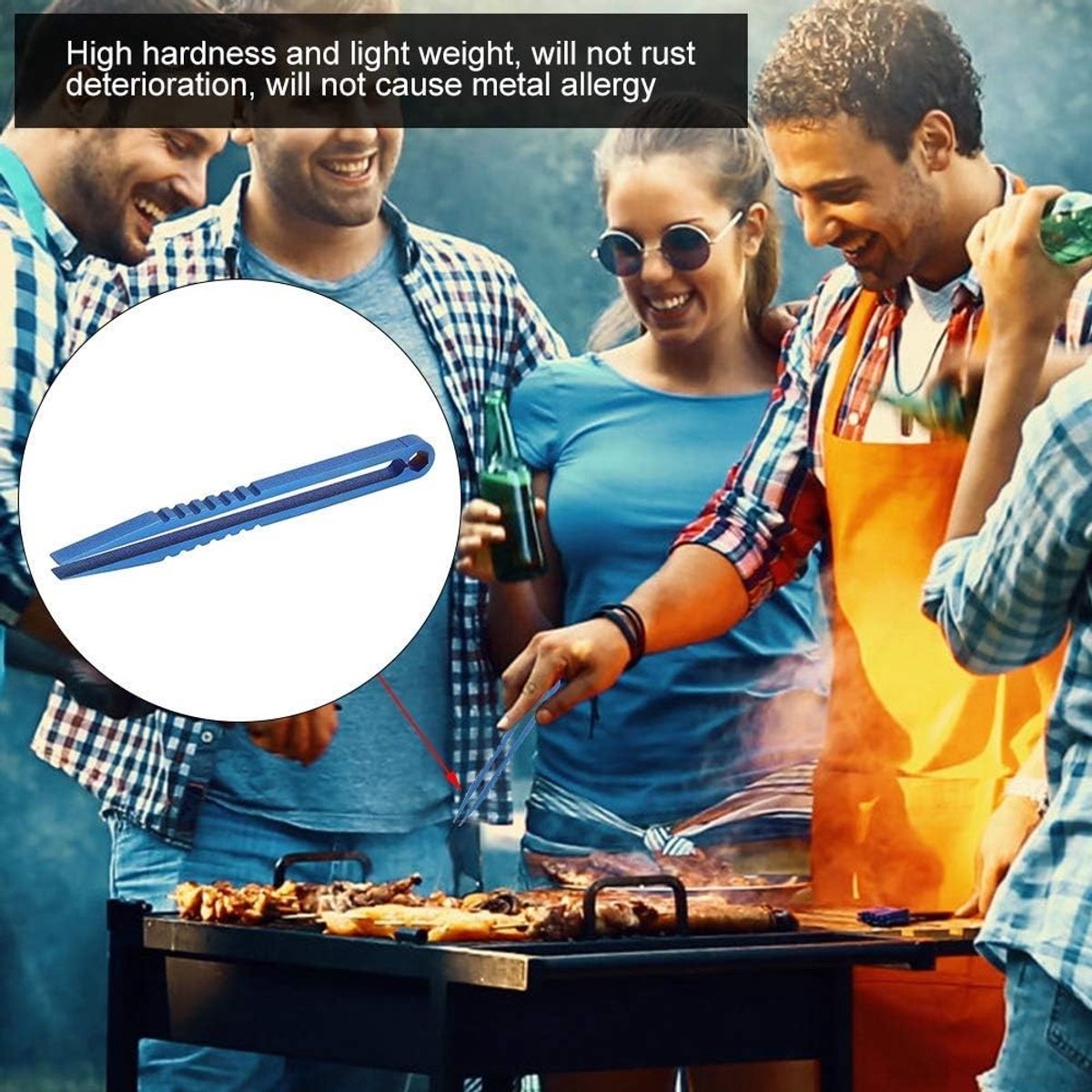 TC4 Pincet - Multifunctioneel Gereedschap voor Outdoor, Kamperen en Thuisgebruik