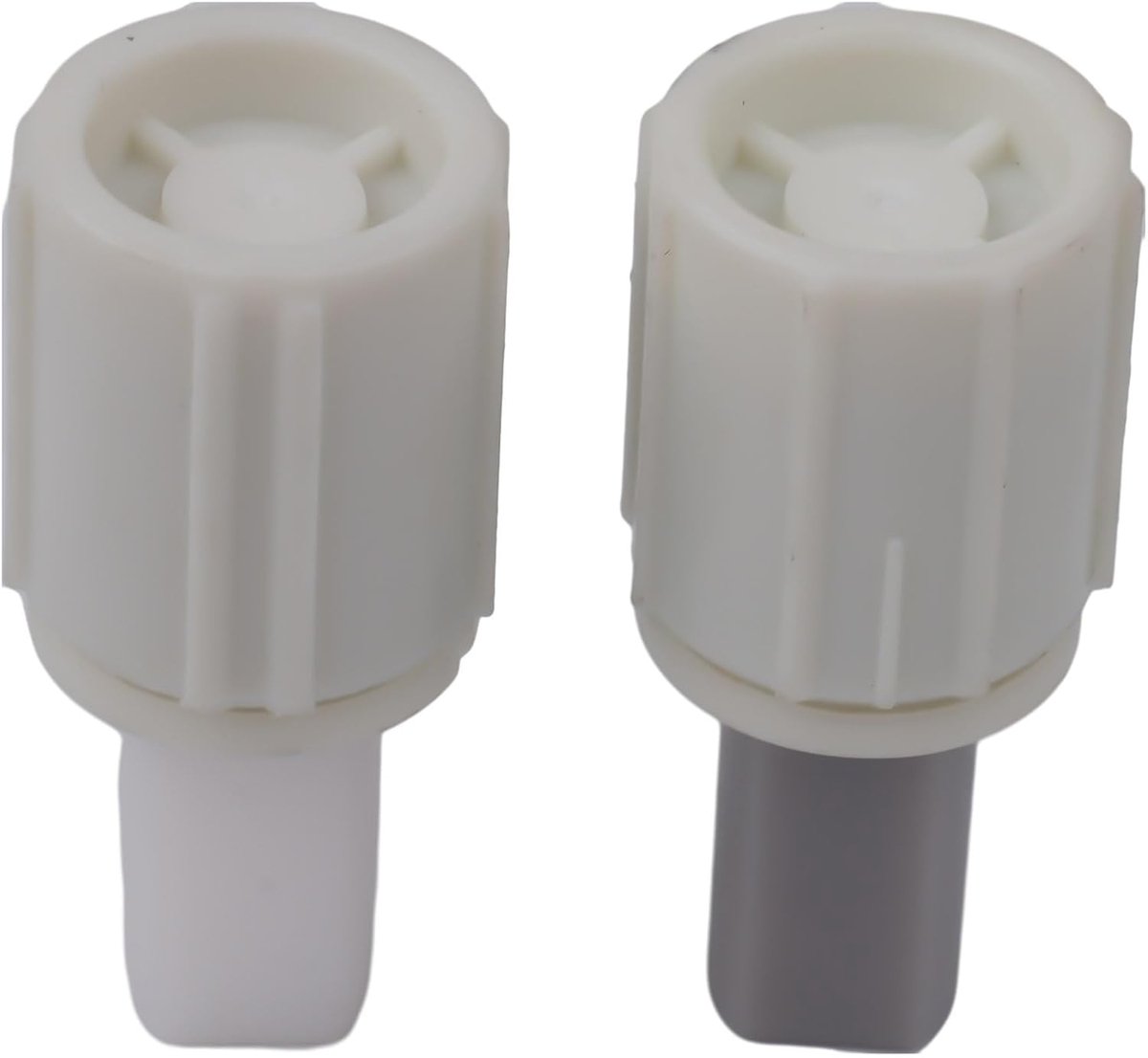 Thijox - Toiletbril Scharnieren Vervangen - Soft Close Scharnieren Set voor Badkamer - Uniek Ontwerp, Top Bevestiging, PBT+GF Materiaal, 1 Stuk