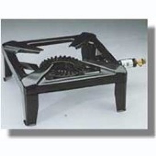 Kemper 1 pit Camping Gasstel Gasbrander Wokbrander - 7,5 KW - 37cm - 4 Voets van Kemper — afbeelding 3