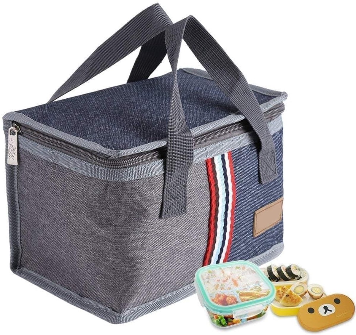Thermische Koeltas 23x15x16cm - Ideaal voor Picknicks, Werk en School - Handige Isolerende Lunchtas voor Volwassenen en Kinderen