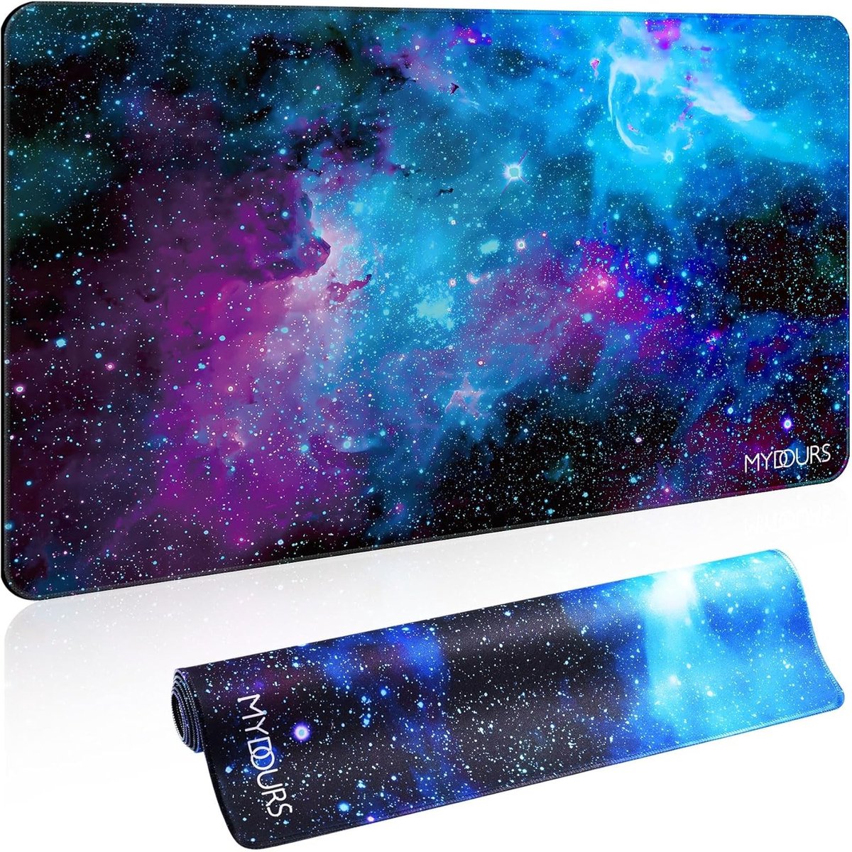 Extra grote muismat 100x60cm, XXL gaming muismat met antislip rubber en gladde stof, bureau mat voor kantoor en thuisgebruik