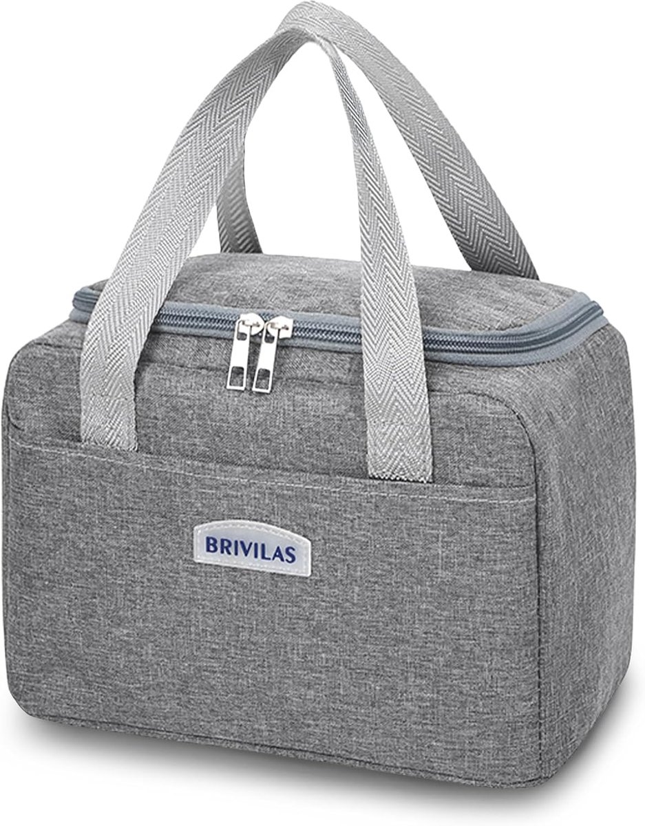 Koeltas - Isolerend Opvouwbaar met Folievoering - Voor Lunch, Werk, Camping of Reizen - Klein 6,5L