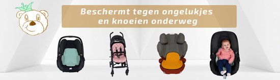 Moepsy waterdichte autostoelbeschermer 'Auto' harnas — afbeelding 4