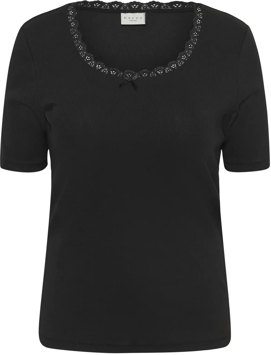 Dames-T-shirt KAFFE Curve Britt