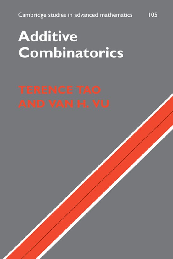 Boek: Additive Combinatorics, Cambridge studies in advanced mathematics 105, Terence Tao en Van H. Vu.