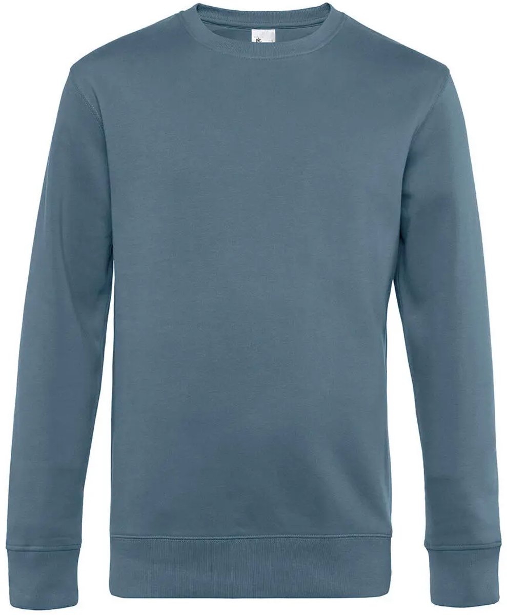 Sweater met ronde hals B&C King