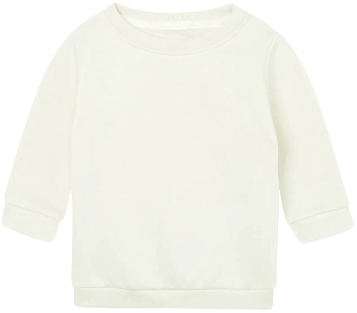 Babybugz Baby Essential Sweatshirt BZ64 - Natural - 12-18 Monate