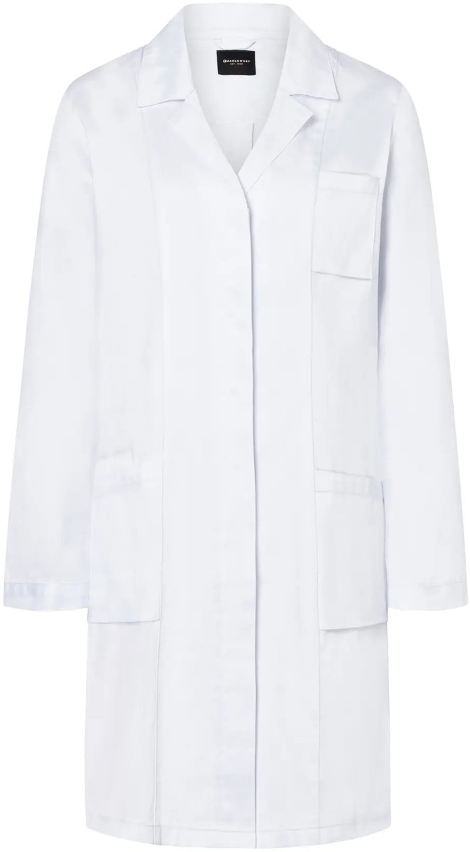Karlowsky Ladies Workcoat with concealed button placket KY163