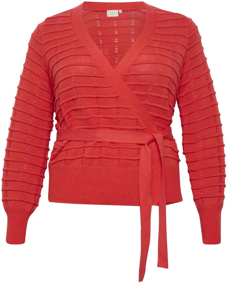 Damesvest KAFFE Curve Emmi Wrap