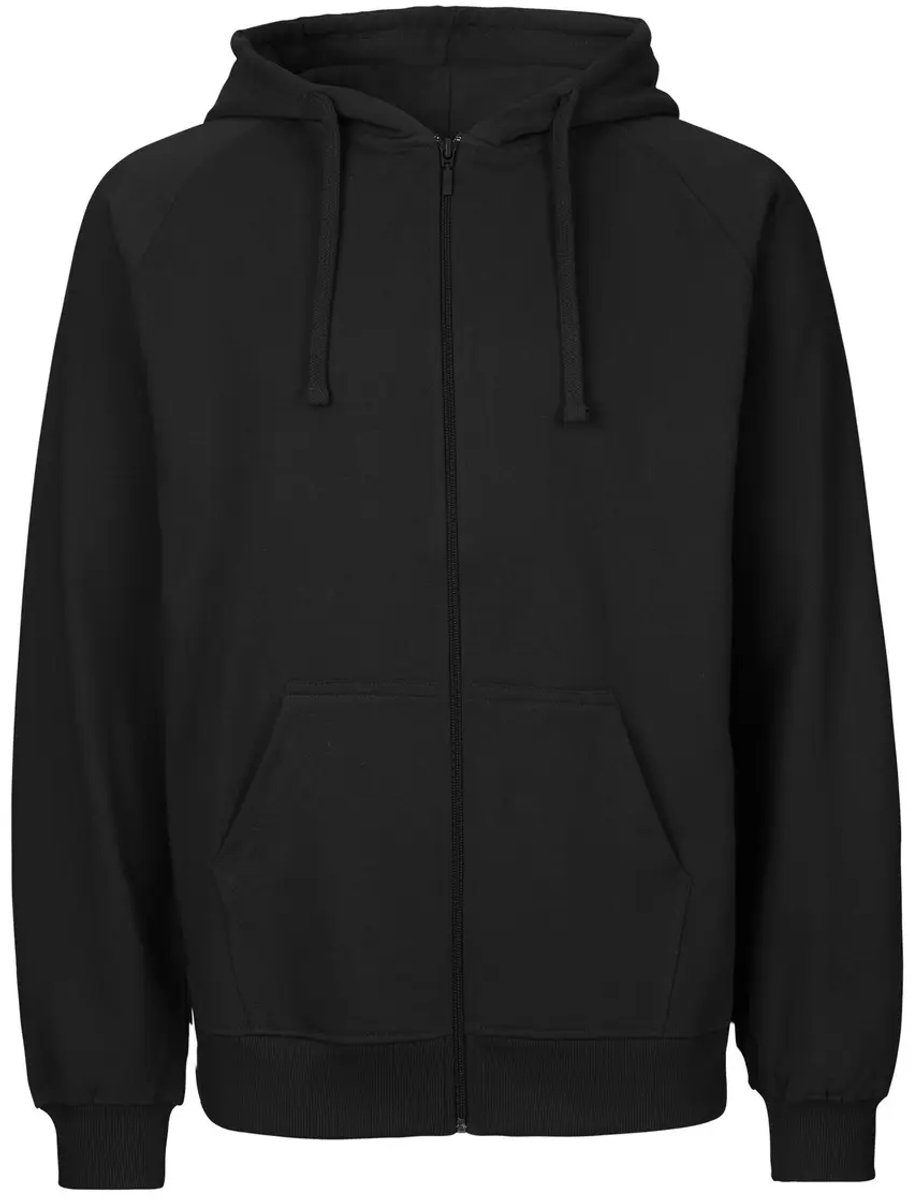 Neutral Men´s Zip Hoodie NE63301 Zwart