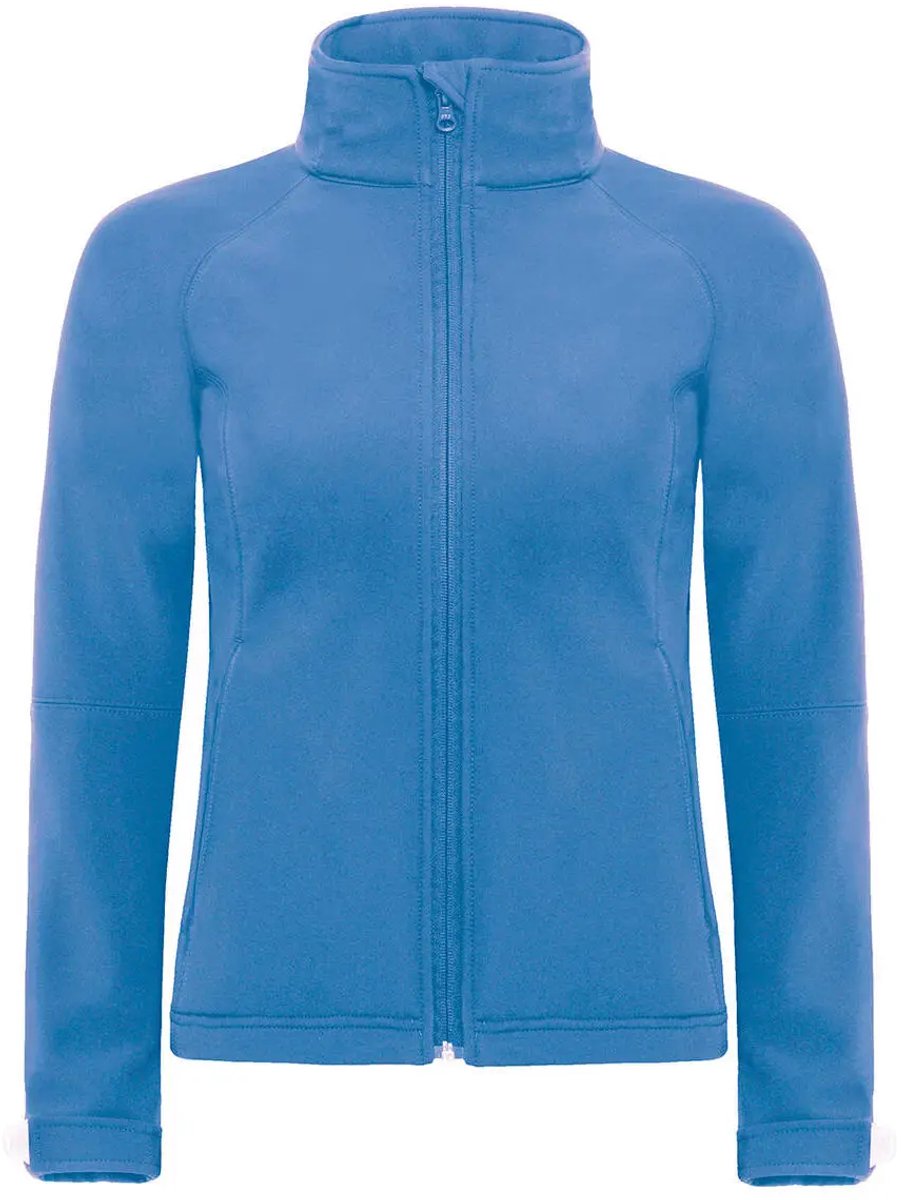Dames softshell hoodie B&C