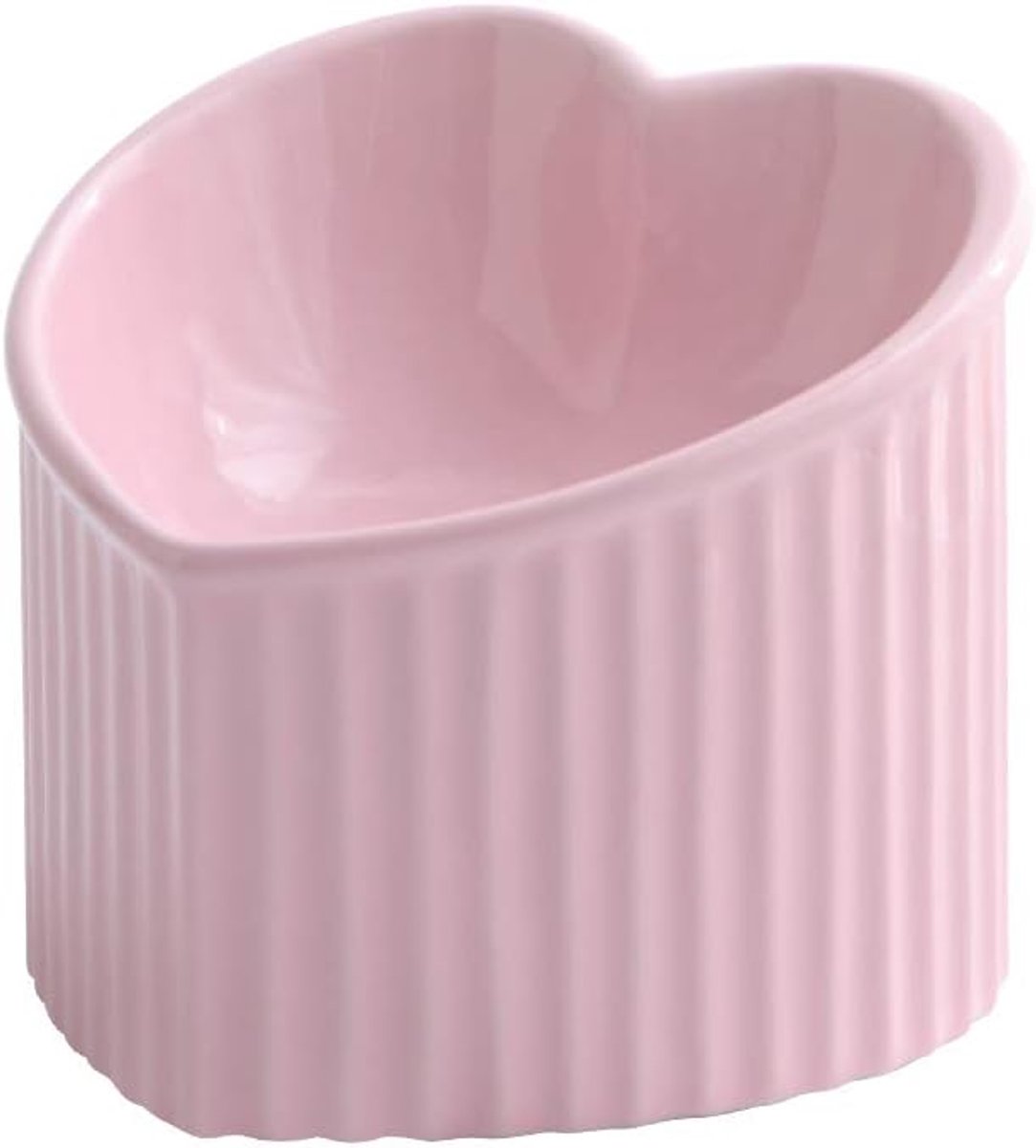 Verhoogde en schuine kom voor katten, keramische kattenbak, hoog, kantelbaar, anti-braken, voerbak voor katten, kattenvoerbak, kattenvoerbak, kattenbak, vaatwasmachinebestendig, 180 ml