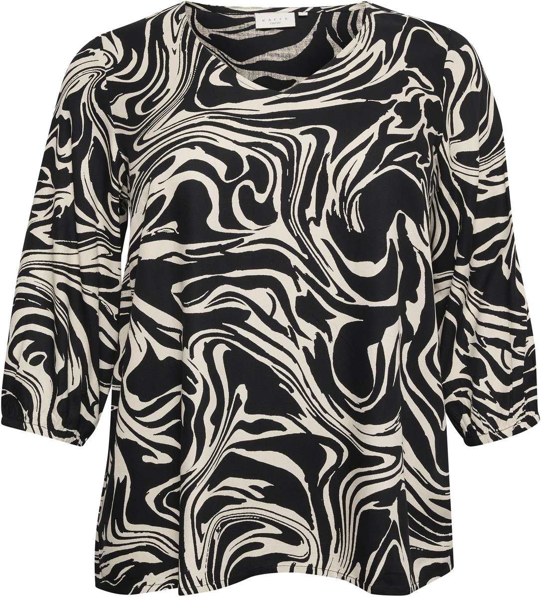 Vrouwenblouse KAFFE Curve Cala