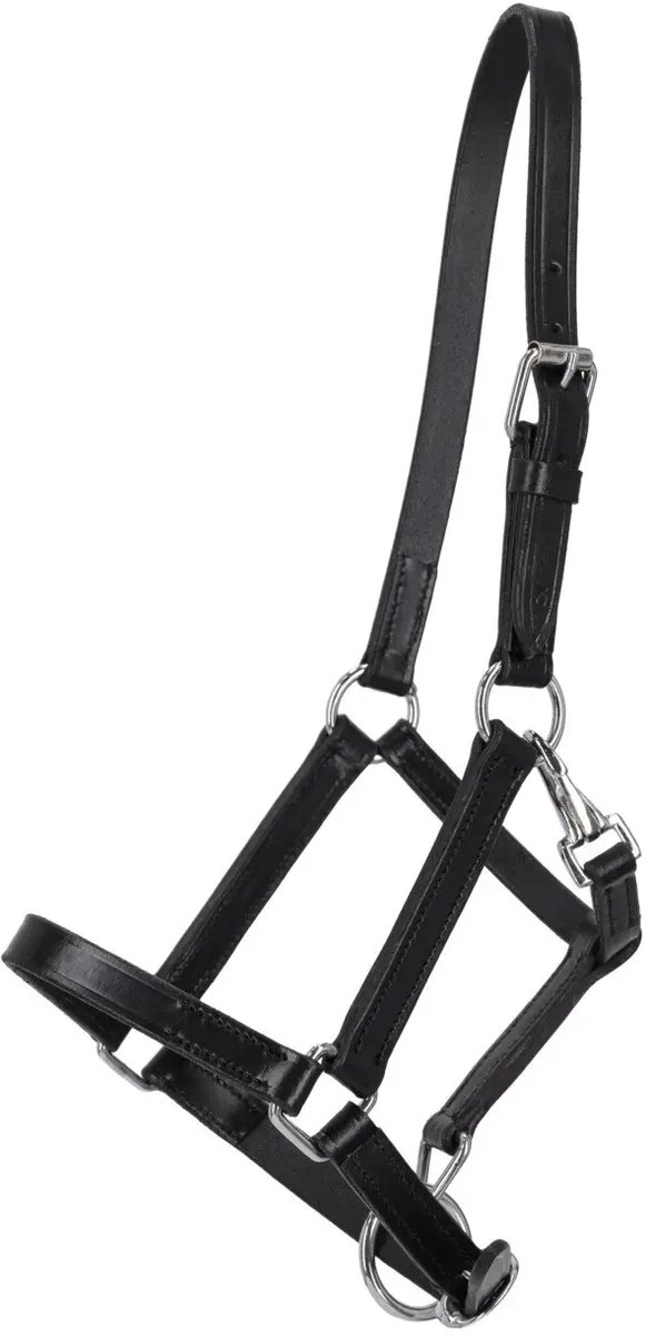 Leren halster voor paarden Q-essentials