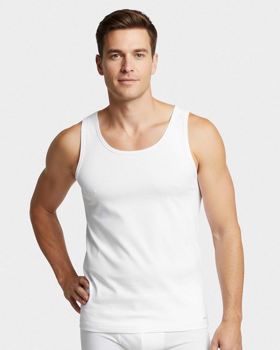 Impetus Innovation Heren Singlet Wit Wit L