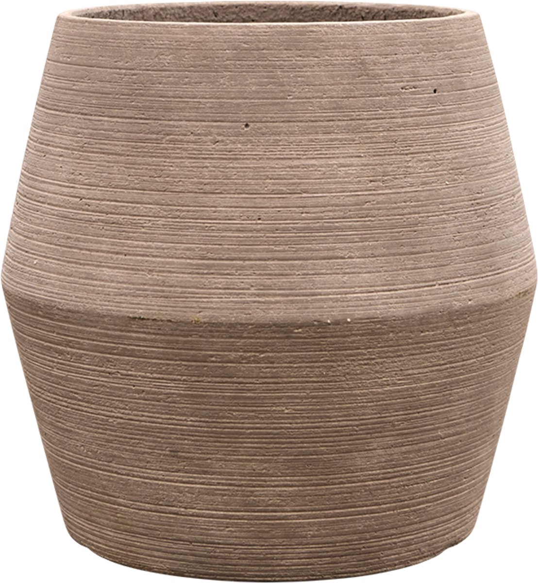 Baq - Plantenbak - Colorado - Ø 44 cm x H 43 cm - Goud- Opening 31 cm