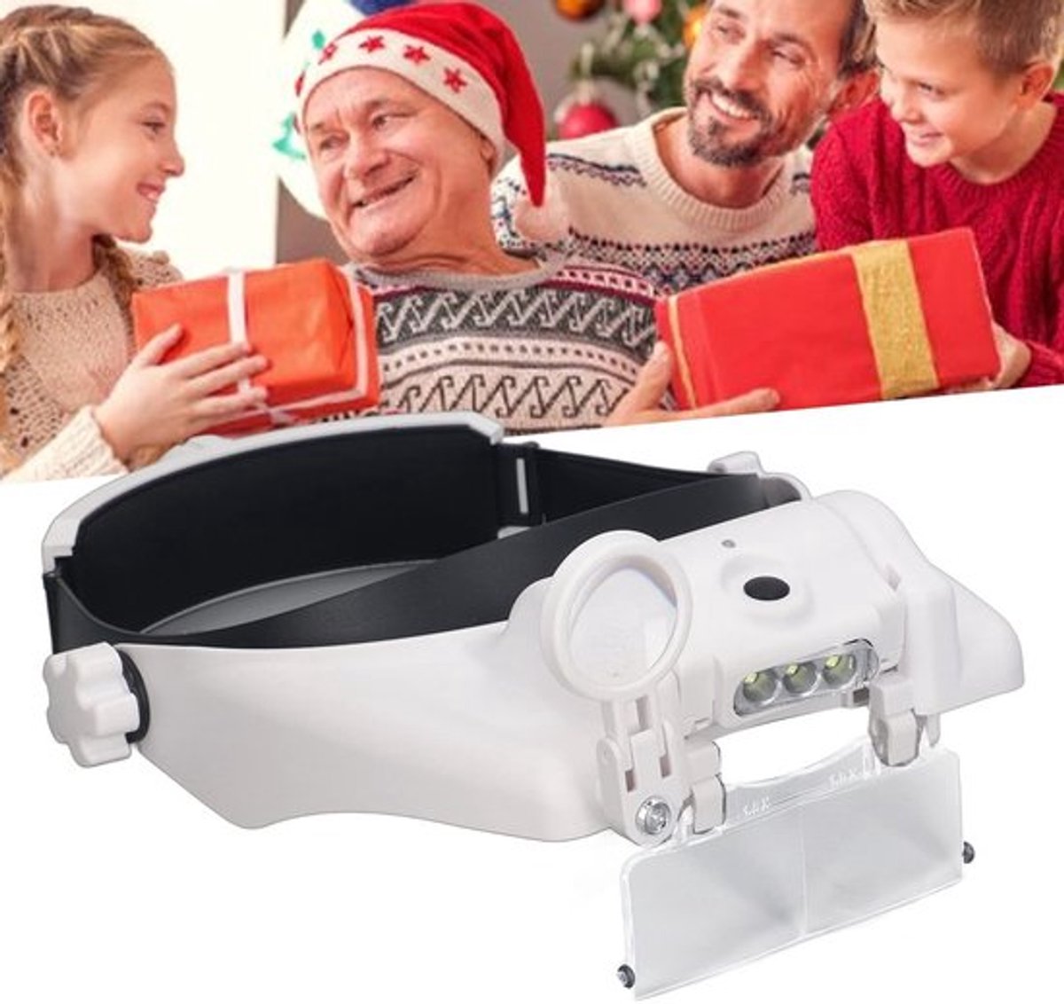 Dailygoody LED hoofdloep, handsfree vergrootglas
