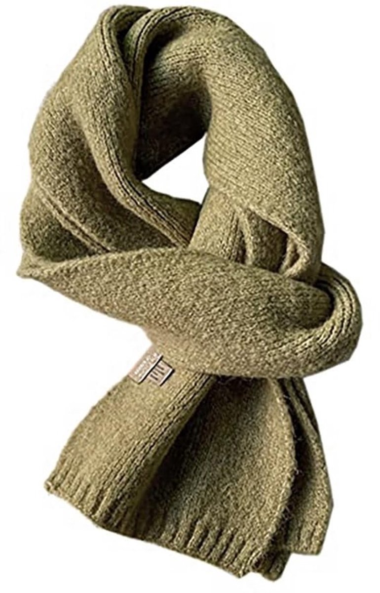 Dames Sjaal Winter - Gebreide Sjaal - Warm - Lang - Vintage - Grote Sjaal - Heren