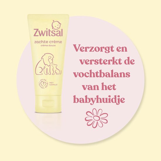 Zwitsal Zachte Crème - Milde Zwitsal Geur - 5x 100ml van Zwitsal — afbeelding 3